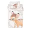 Disney Bambi Beige gyerek ágyneműhuzat 100×135cm, 40×60cm