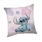 Disney Lilo és Stitch, A csillagkutya Pink párna, díszpárna 40x40cm