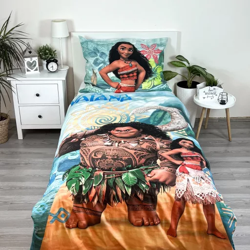 Disney Vaiana Advanture ágyneműhuzat 140×200cm, 70×90cm