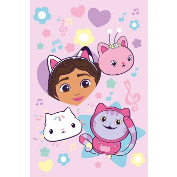 Gabi babaháza Music polár takaró 100x150 cm