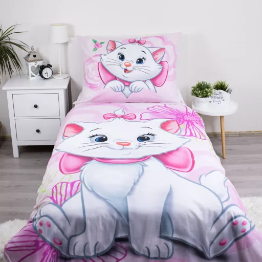 Disney Marie Rose ágyneműhuzat 140×200cm, 70×90cm