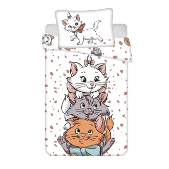 Disney Marie Friends gyerek, ovis ágyneműhuzat 100×135cm, 40×60cm
