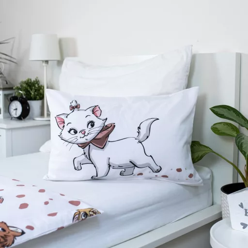 Disney Marie Friends gyerek, ovis ágyneműhuzat 100×135cm, 40×60cm