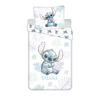 Disney Lilo és Stitch, A csillagkutya Ohana White ágyneműhuzat 140×200cm, 70×90cm