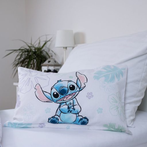 Disney Lilo és Stitch, A csillagkutya Ohana White gyerek ágyneműhuzat 100×135cm, 40×60cm