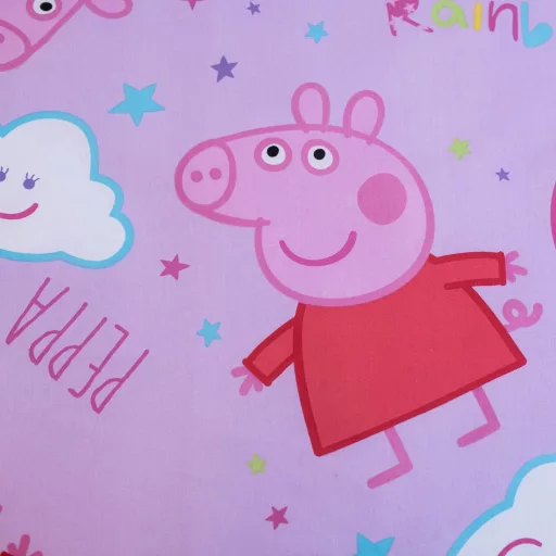 Peppa malac Jump In ágyneműhuzat 140×200cm, 70×90cm