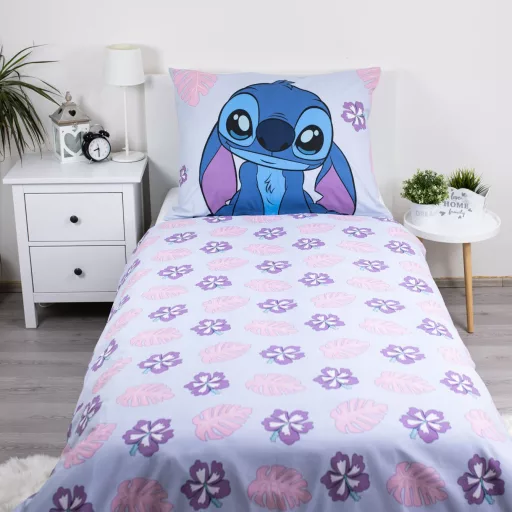Disney Lilo és Stitch, A csillagkutya Cute ágyneműhuzat 140×200cm, 70×90cm