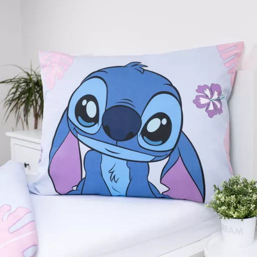 Disney Lilo és Stitch, A csillagkutya Cute ágyneműhuzat 140×200cm, 70×90cm