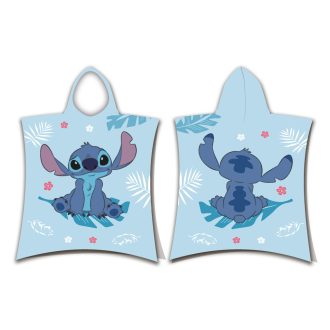 Disney Lilo és Stitch, A csillagkutya Blue strand törölköző poncsó 50x115cm