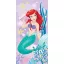 Disney Hercegnők Ariel Pink fürdőlepedő, strandtörölköző 70x140 cm