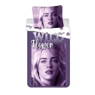 Billie Eilish Wild Flower ágyneműhuzat 140×200cm, 70×90cm