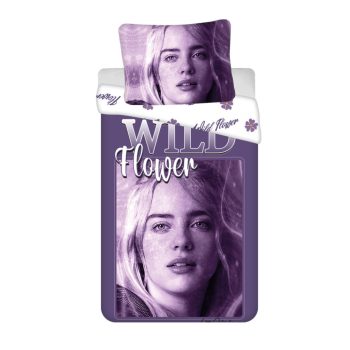 Billie Eilish Wild Flower ágyneműhuzat 140×200cm, 70×90cm