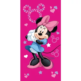   Disney Minnie Pink Star fürdőlepedő, strandtörölköző 70x140cm