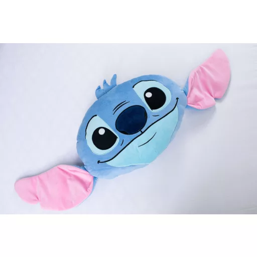 Disney Lilo és Stitch, A csillagkutya Blue 3D formapárna, díszpárna 35cm