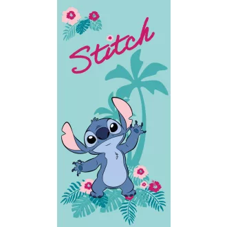   Disney Lilo és Stitch, A csillagkutya Hawaii fürdőlepedő, strandtörölköző 70x140cm (Fast Dry)