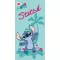 Disney Lilo és Stitch, A csillagkutya Hawaii fürdőlepedő, strandtörölköző 70x140cm (Fast Dry)