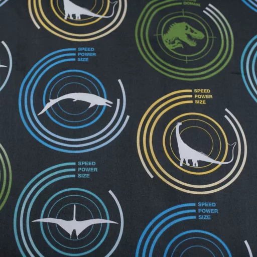 Jurassic World T-Rex ágyneműhuzat 140×200cm, 70×90cm