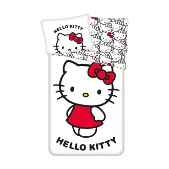 Hello Kitty White ágyneműhuzat 140×200cm, 70×90cm