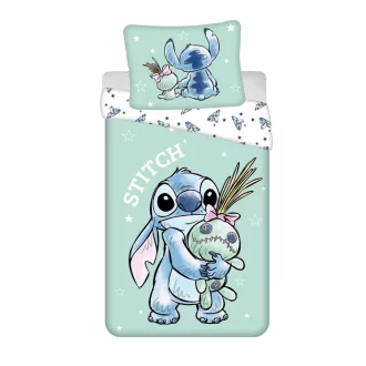 Disney Lilo és Stitch, A csillagkutya Buddies ágyneműhuzat 140×200cm, 70×90cm