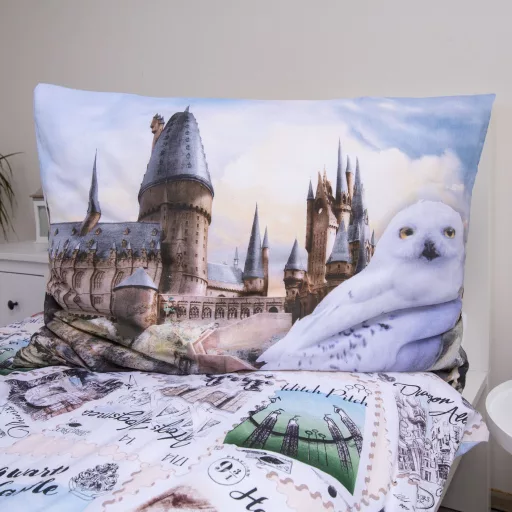 Harry Potter Hedwig Fly ágyneműhuzat 140×200cm, 70×90cm