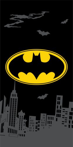 Batman The Emblem fürdőlepedő, strandtörölköző 70x140 cm