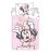 Disney Minnie Blush Pink gyerek, ovis ágyneműhuzat 100×135cm, 40×60cm