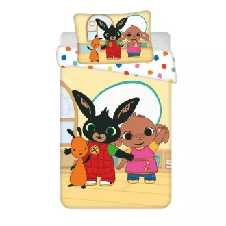 Bing Playroom gyerek, ovis ágyneműhuzat 100×135cm, 40×60cm