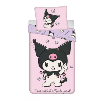 Hello Kitty Kuromi Be Yourself ágyneműhuzat 140×200cm, 70×90cm