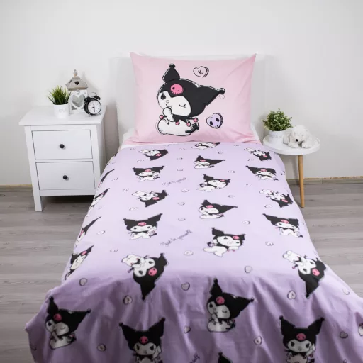 Hello Kitty Kuromi Be Yourself ágyneműhuzat 140×200cm, 70×90cm