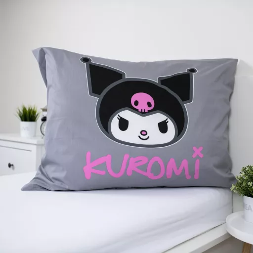 Hello Kitty Kuromi ágyneműhuzat 140×200cm, 70×90cm