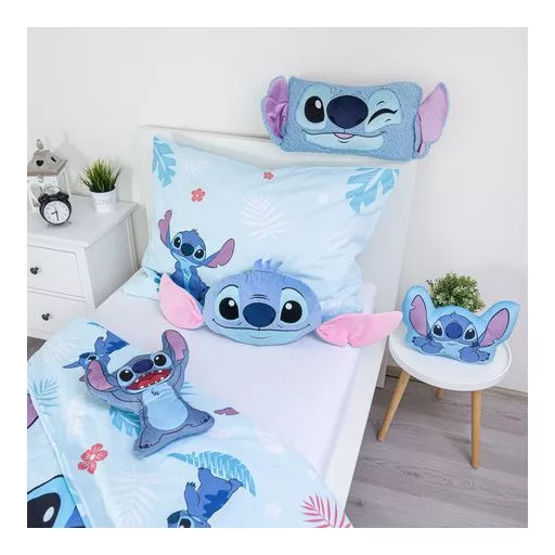 Disney Lilo és Stitch, A csillagkutya Blink 3D formapárna, díszpárna 27x45