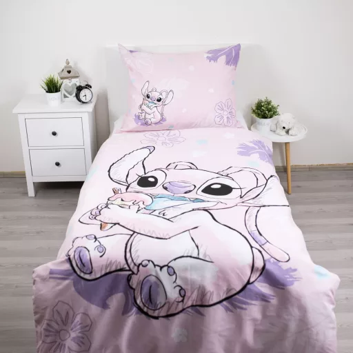 Disney Lilo és Stitch, A csillagkutya Ice Cream ágyneműhuzat 140×200cm, 70×90cm
