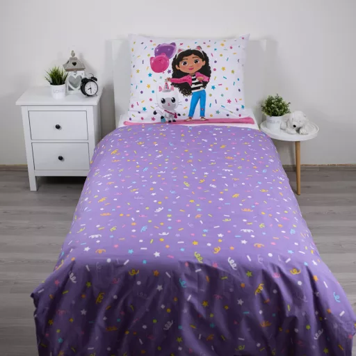 Gabi babaháza Confetti ágyneműhuzat 140×200cm, 70×90cm