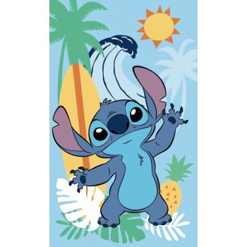 Disney Lilo és Stitch, a csillagkutya Ananas kéztörlő, arctörlő, törölköző 30x50 cm