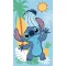 Disney Lilo és Stitch, a csillagkutya Ananas kéztörlő, arctörlő, törölköző 30x50 cm