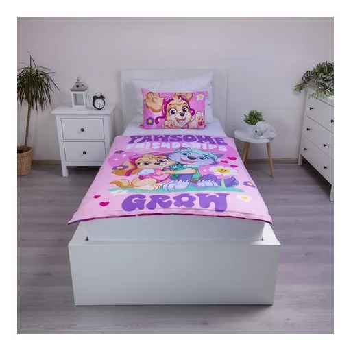 Mancs Őrjárat Pawsome gyerek, ovis ágyneműhuzat 100×135cm, 40×60cm