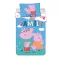 Peppa malac Big Pig Family gyerek, ovis ágyneműhuzat 100×135cm, 40×60cm