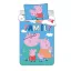 Peppa malac Big Pig Family gyerek, ovis ágyneműhuzat 100×135cm, 40×60cm