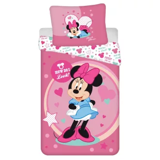   Disney Minnie ágyneműhuzat 140×200cm, 70×90 cm microfibre