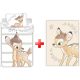 Disney Bambi Little One gyerek ágyneműhuzat (100x135cm, 40x60cm) és polár takaró (100x140cm) szett