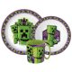Minecraft The Movie étkészlet, micro műanyag szett bögrével 390 ml