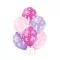 Baby Girl léggömb, lufi 6 db-os 12 inch (30cm)