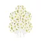 Stars, Csillagos léggömb, lufi szett 6 db-os 30 cm (12 inch)