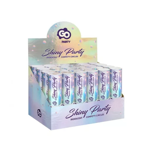 Shiny Party, Színes konfetti kilövő 15 cm