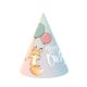 Happy Birthday Fox, Róka party kalap, csákó 6 db-os