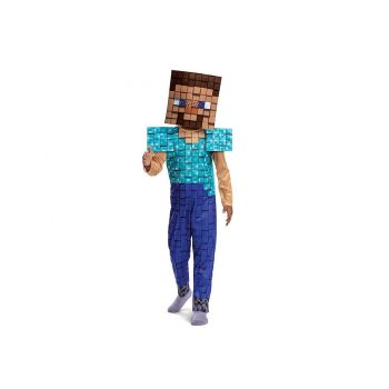 Minecraft Steve Plus jelmez 4-6év