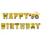 Építkezés Building Blocks Happy Birthday felirat 220cm