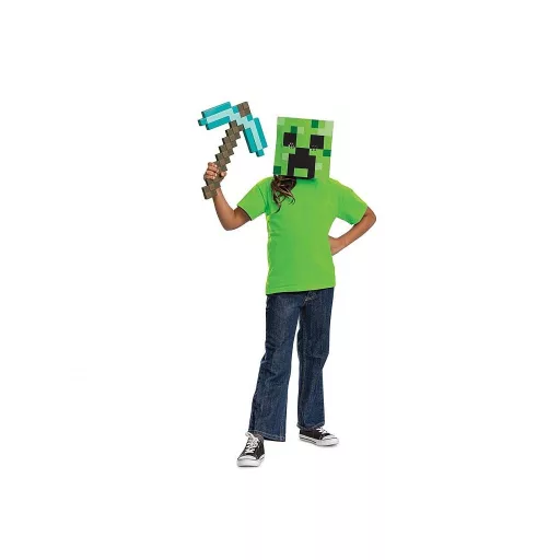 Minecraft csákány és maszk szett