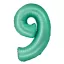 Mint Matt, Menta 9-es szám fólia lufi 76cm