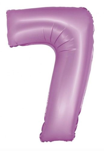 Lavender Matt, Levendula 7-es szám fólia lufi 76cm